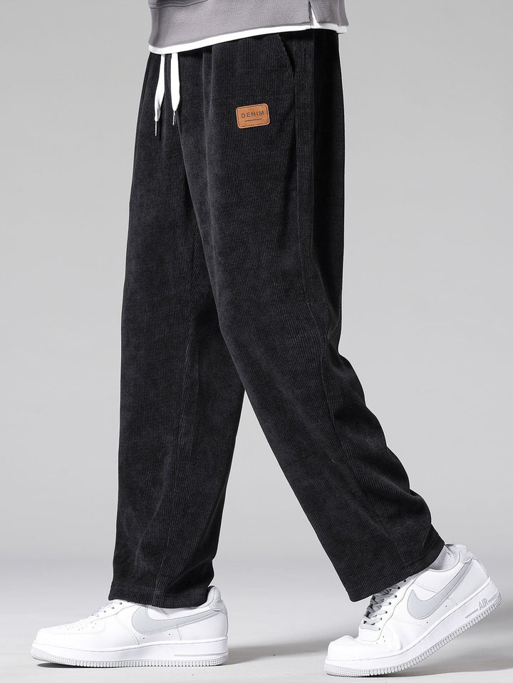 Rechtafstaande Corduroy Broek