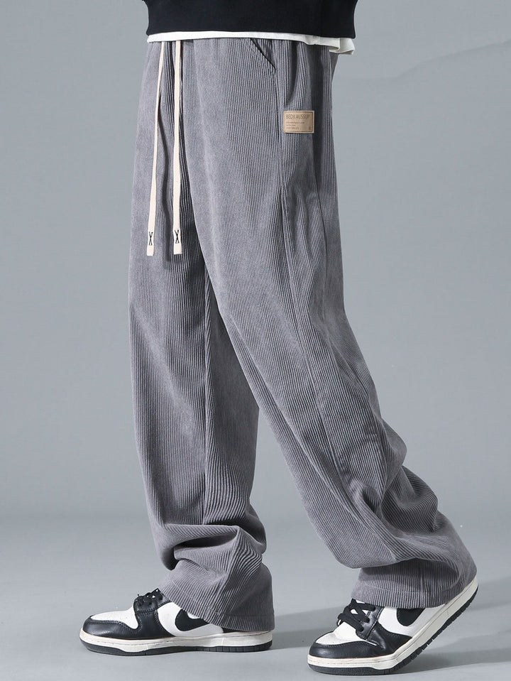 Rechtafstaande Corduroy Broek
