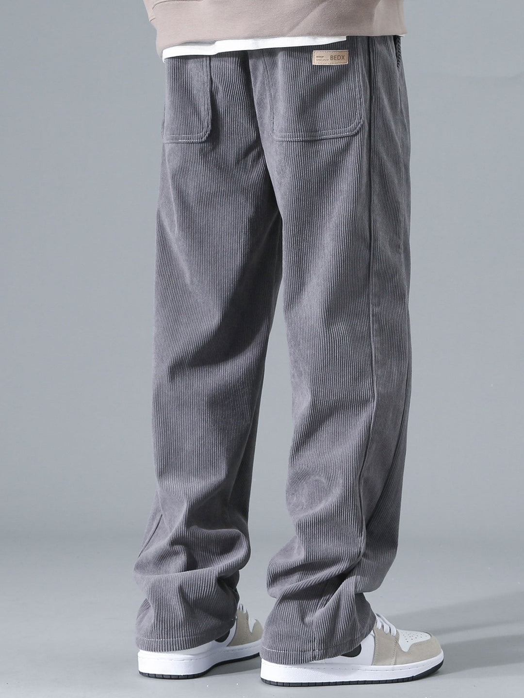 Rechtafstaande Corduroy Broek