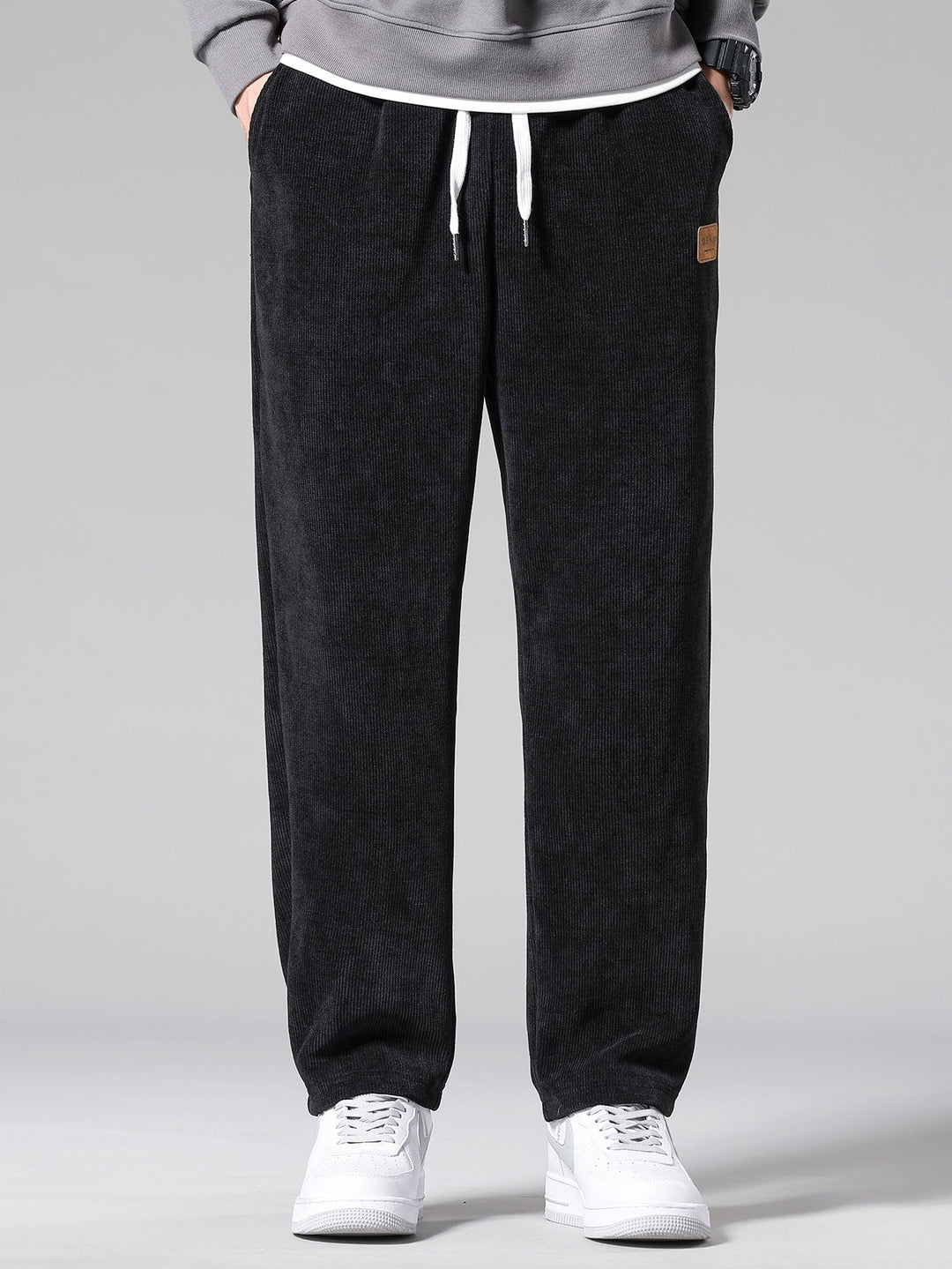 Rechtafstaande Corduroy Broek