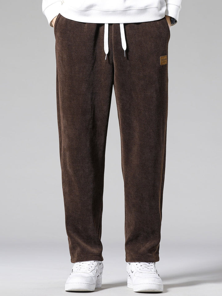 Rechtafstaande Corduroy Broek