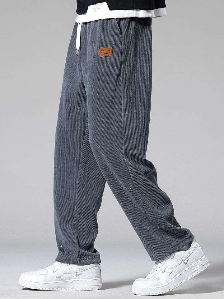 Rechtafstaande Corduroy Broek
