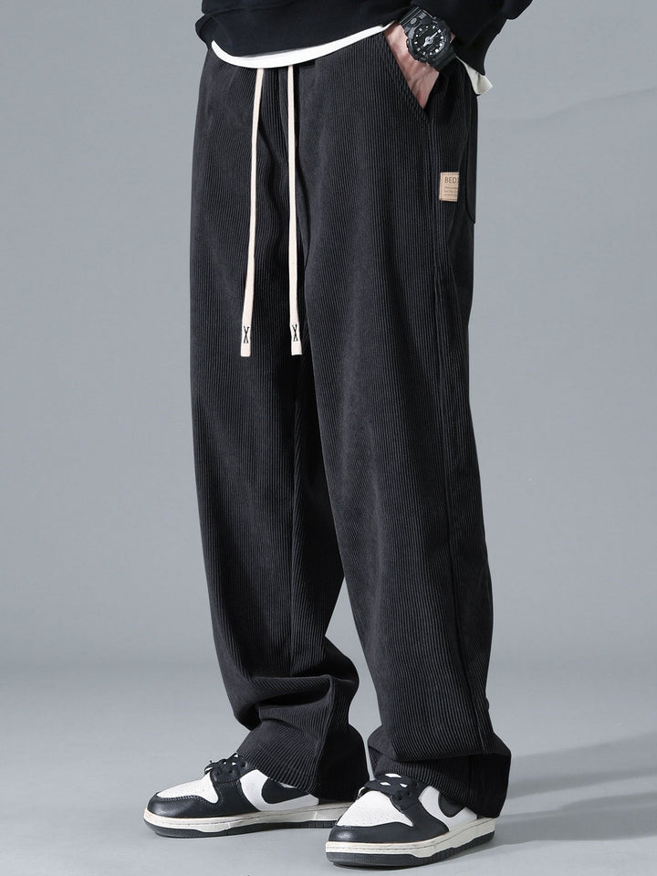 Rechtafstaande Corduroy Broek